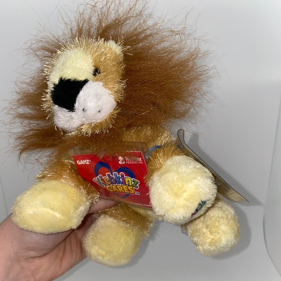 Webkinz Lion HM006 Rare With Code and No Tail - Picture 13 of 16